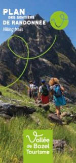 Plan des sentiers Vallée de Bozel Tourisme