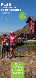 Plan des sentiers Vallée de Bozel Tourisme