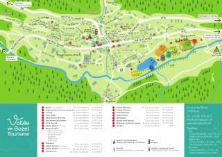 Plan Vallée de Bozel Tourisme