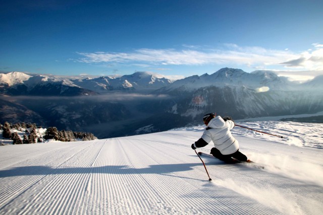 Ski area of Courchevel