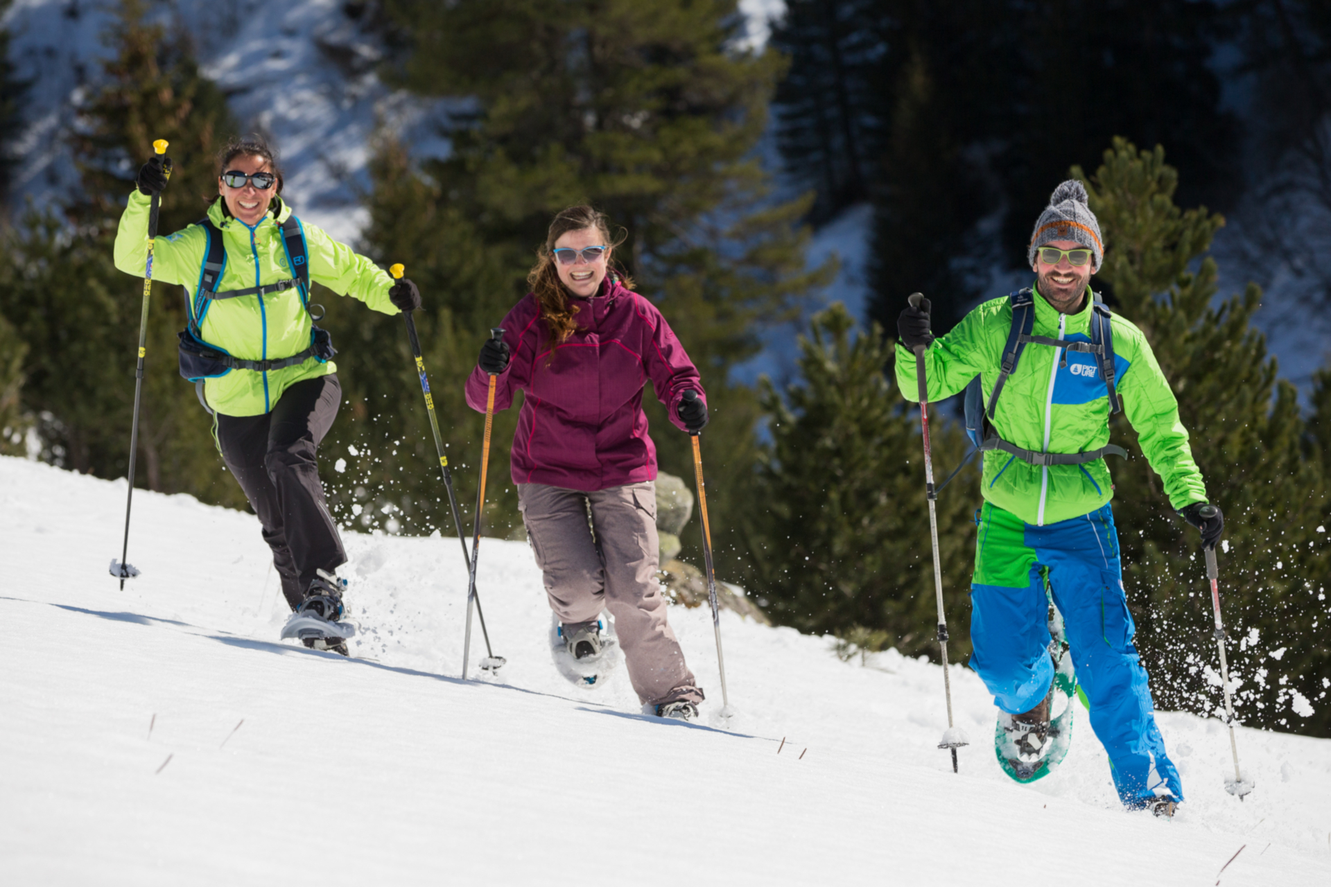 Snowshoeing