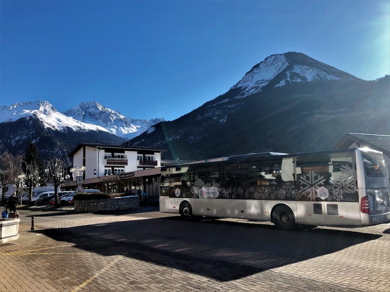 Free buses to Courchevel