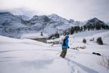 Off-piste skiing in powder snow - Pralognan-la-Vanoise
