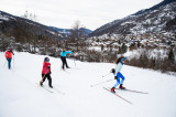 Pistes ski de fond Bozel