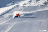 Carving sur neige de velour à méribel
