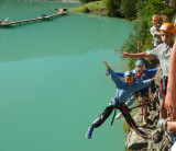 Via ferrata - Lac de la Rosière Via ferrata - Lac de la Rosière