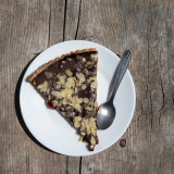 Tarte au myrtille au refuge du Grand Bec - Planay