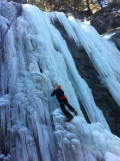 Escalade sur glace