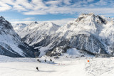Domaine skiable qui surplombe le village - Pralognan-la-Vanoise