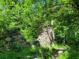 Vestige habitation sur la boucle Cul de l'Ane - Bozel Vestige habitation sur la boucle Cul de l'Ane - Bozel