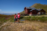 Arriving at the Mont Jovet refuge - Bozel