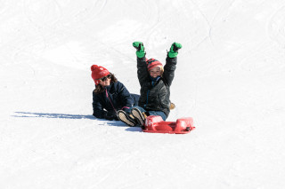 Piste de luge du Barioz
