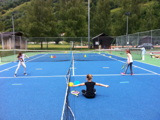 Court tennis Bozel