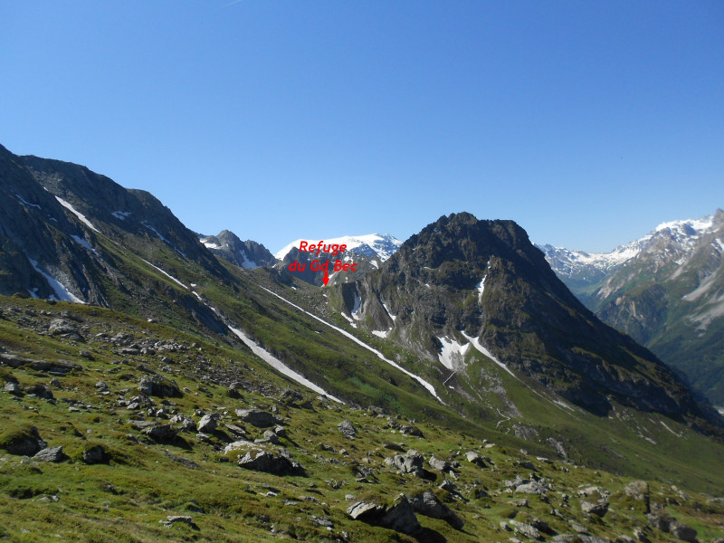 Sentier refuge du Grand Bec