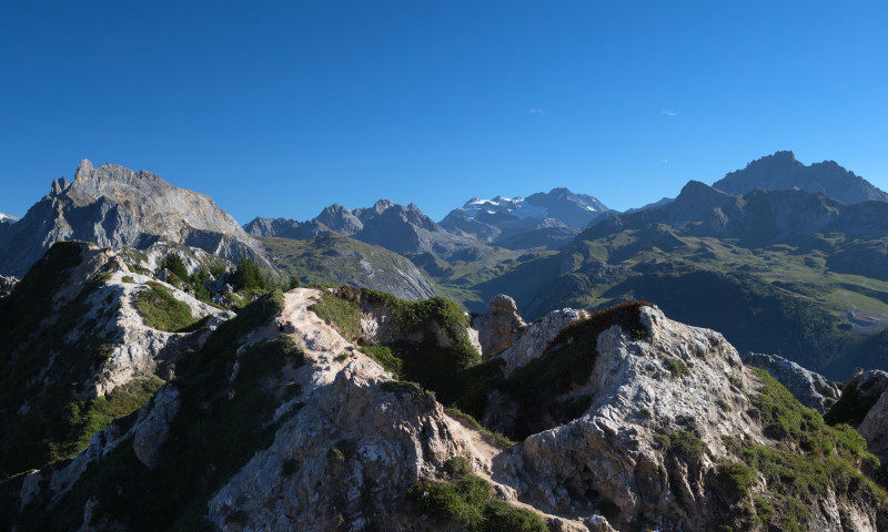 Accès sommet Dent du Villard - Planay