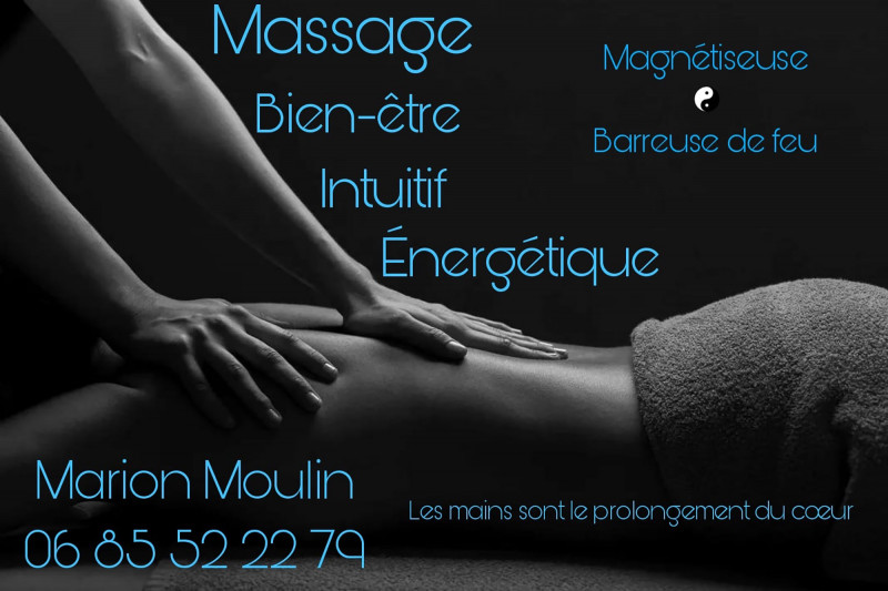 Massage Intuitif Energétique / Magnétiseuse / Barreuse de feu