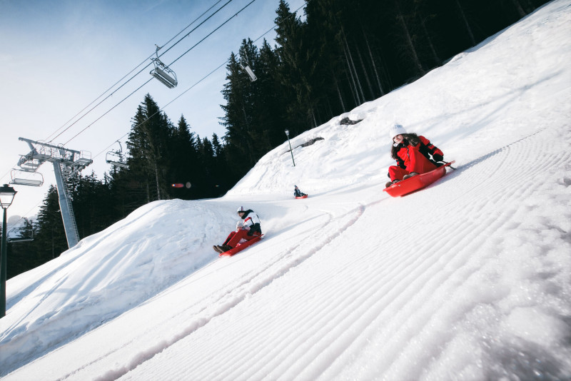 Sledge slope (Courchevel 1850 - Courchevel Village)_Courchevel