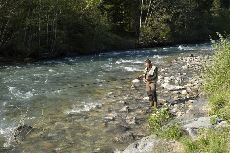 Pêche à Bozel