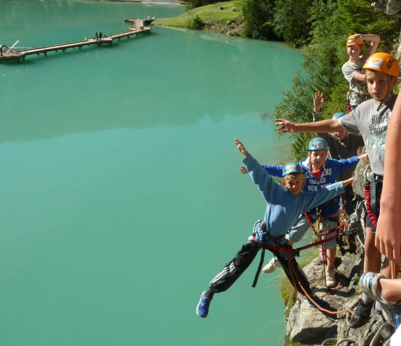 Via ferrata - Lac de la Rosière