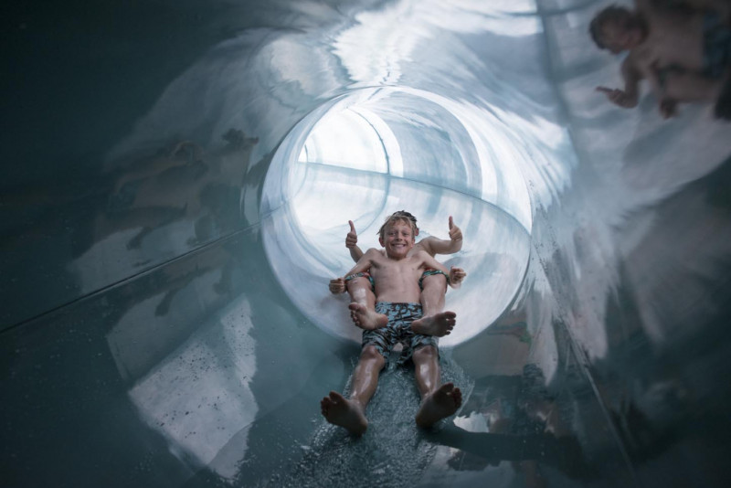 Piscine - Toboggan