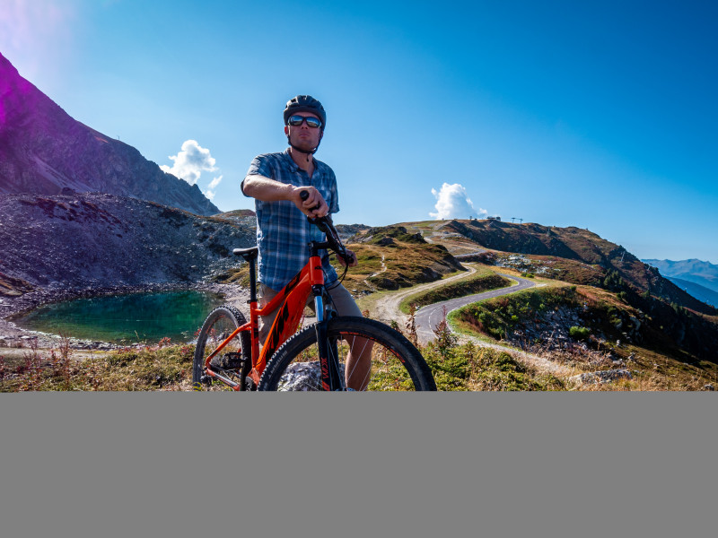 Itinéraire VAE - Col de la loze - Courchevel - Meribel