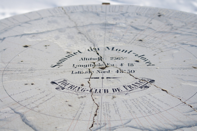 Table d'orientation du Mont Jovet - Bozel