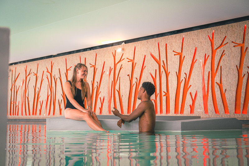 Piscine et toboggan_Pralognan-la-Vanoise - © Damien Largeron Piscine et toboggan_Pralognan-la-Vanoise