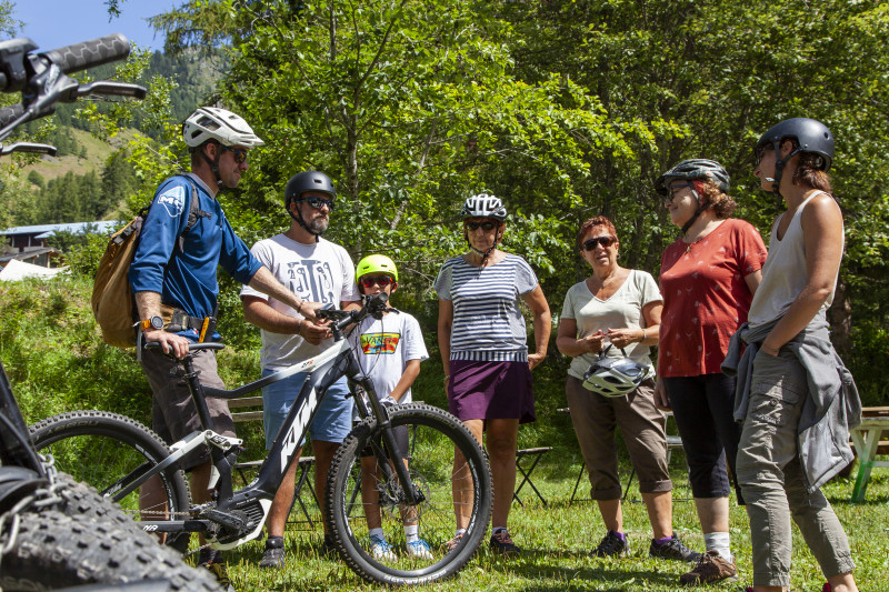 Itinéraire VAE - Les 4 hameaux - Champagny en Vanoise