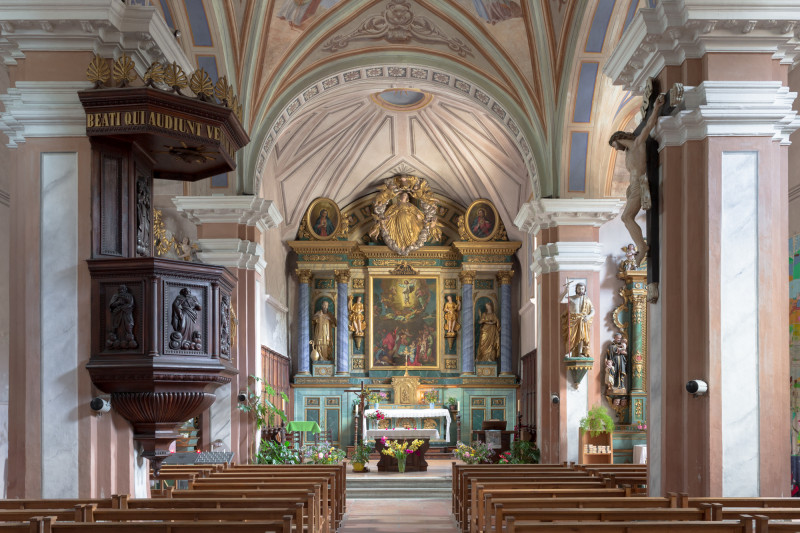 Eglise Saint François de Sales - Bozel - © Geoffrey Vabre Eglise Saint François de Sales - Bozel