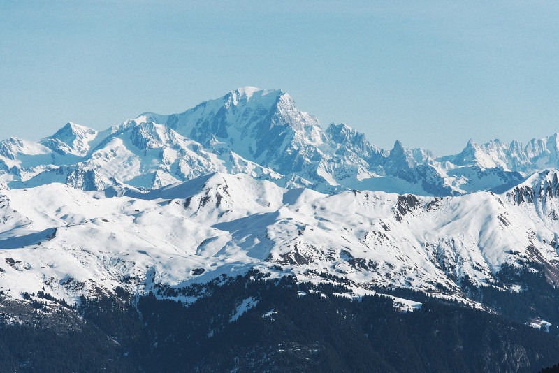 Paysage dans les 3 vallées