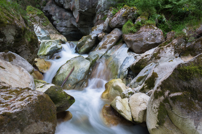 Gorges de Ballandaz - Vallée de Bozel - © Geoffre Vabre Gorges de Ballandaz - Vallée de Bozel
