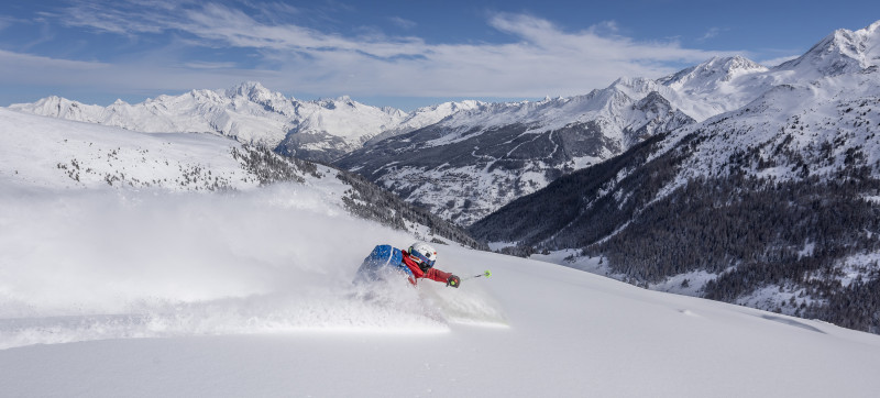 Skieur freeride Skieur freeride