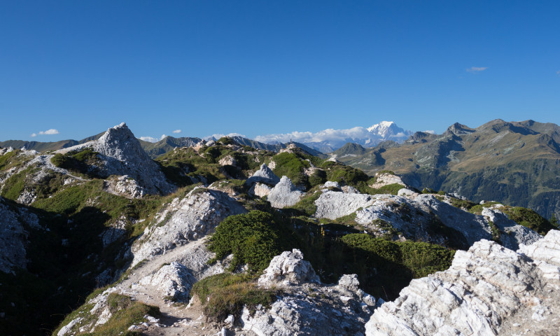 Accès sommet Dent du Villard - Planay