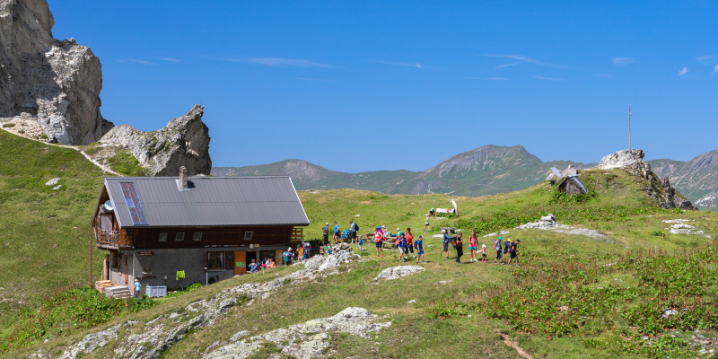 Liaison refuges - Planay - © Geoffrey Vabre Liaison refuges - Planay