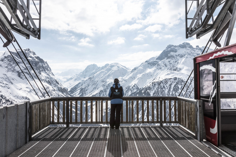 Téléphérique du Mont-Bochor - Pralognan-la-Vanoise - © Guillaume Grasset - OT Pralognan-la-Vanoise Téléphérique du Mont-Bochor - Pralognan-la-Vanoise