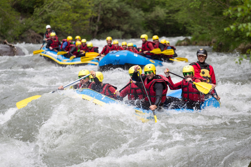 Rafting sur L'Isère - © Franceraft Rafting sur L'Isère
