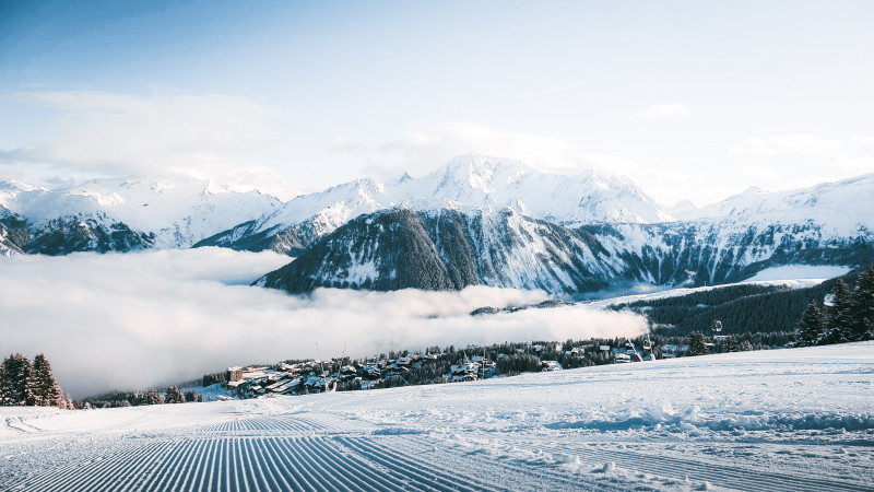 Ski de piste à Courchevel