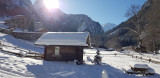 Location vacances - Planay - Vallée de Bozel -  Chalet en hiver