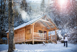 Les chalet Huttopia de Bozel