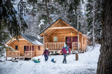 Les chalet Huttopia de Bozel