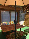 Location vacances - Bozel - Terrasse