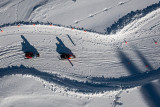 Motoneige sur circuit