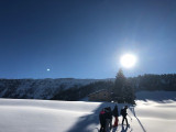 Raquettes à neige accompagnées_Bozel