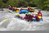 Rafting on the Isère