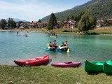 Kayak lac de Bozel