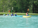Kayak lac de Bozel - © Moutiers Kayak Kayak lac de Bozel
