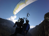 Vol enfant - Boz'aile parapente Bozel - © Boz'aile parapente Vol enfant - Boz'aile parapente Bozel