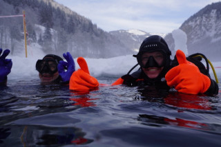 Plongée sous glace