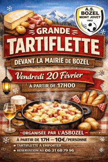 Vente de Tartiflette_Bozel