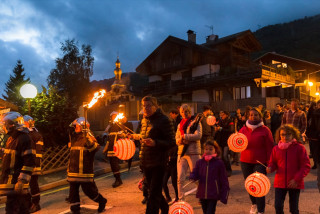 Défilé des lampions du 14 juillet - Bozel